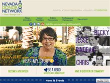 Tablet Screenshot of nvdonor.org